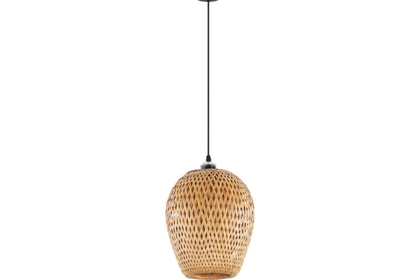 El Yapımı Bambu Avize 25x25cm